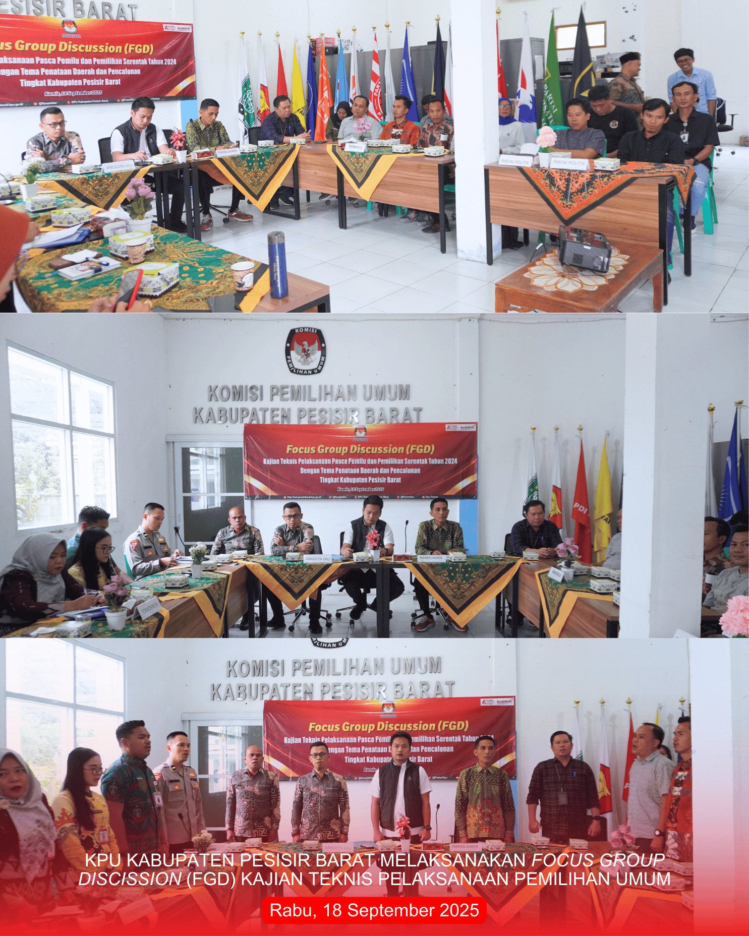 FGD KAJIAN TEKNIS PELAKSANAAN PEMILIHAN UMUM