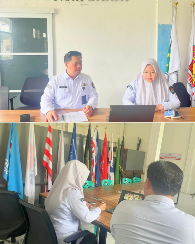 KPU Pesisir Barat Mengikuti Bimtek penyusunan LKJIP dan evaluasi SAKIP Via Daring. 29/12/2025