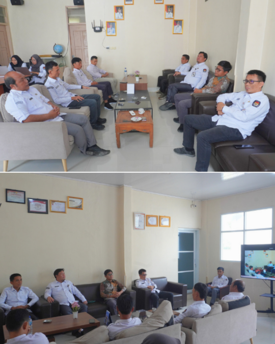 KPU PESISIR BARAT MELAKSANAKAN RAPAT PLENO MINGGUAN. 19/01/2026