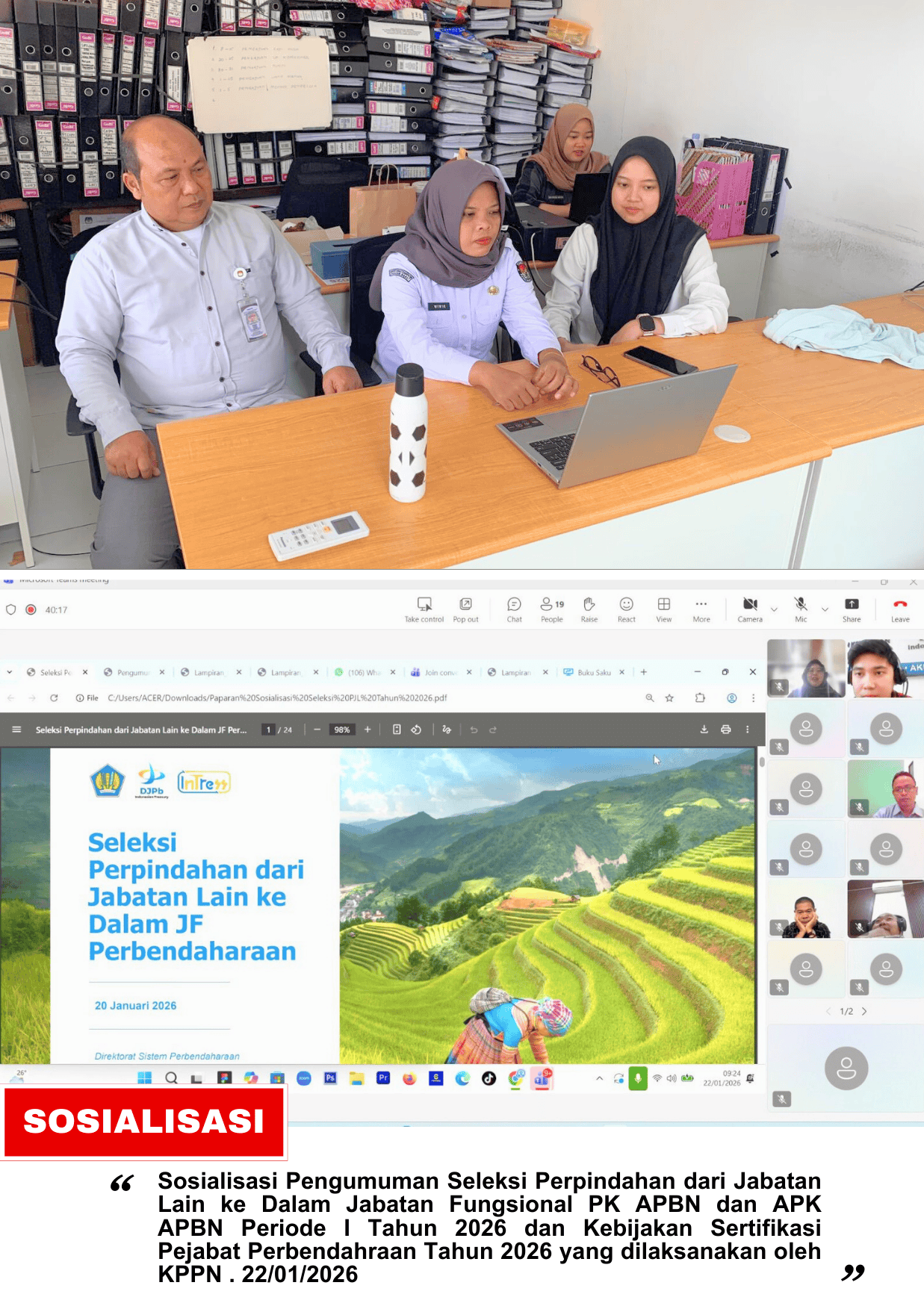 Sosialisasi oleh KPPN