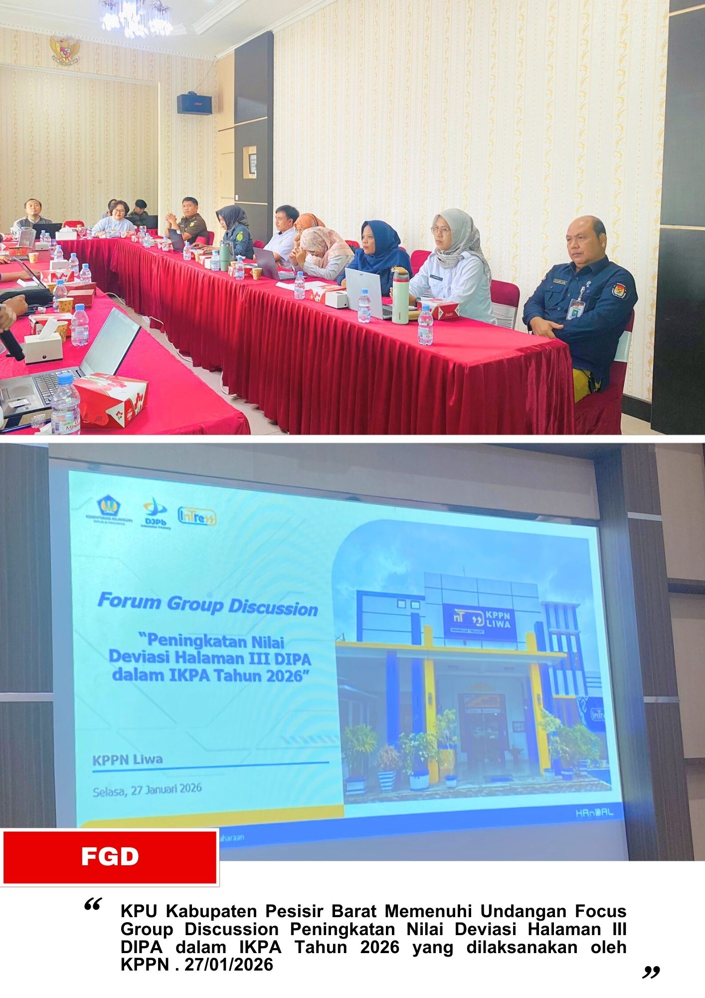 FGD Oleh KPPN Liwa